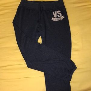 NAVY BLUE FULL LENGTH JOGGER/SWEATPANTS - VS